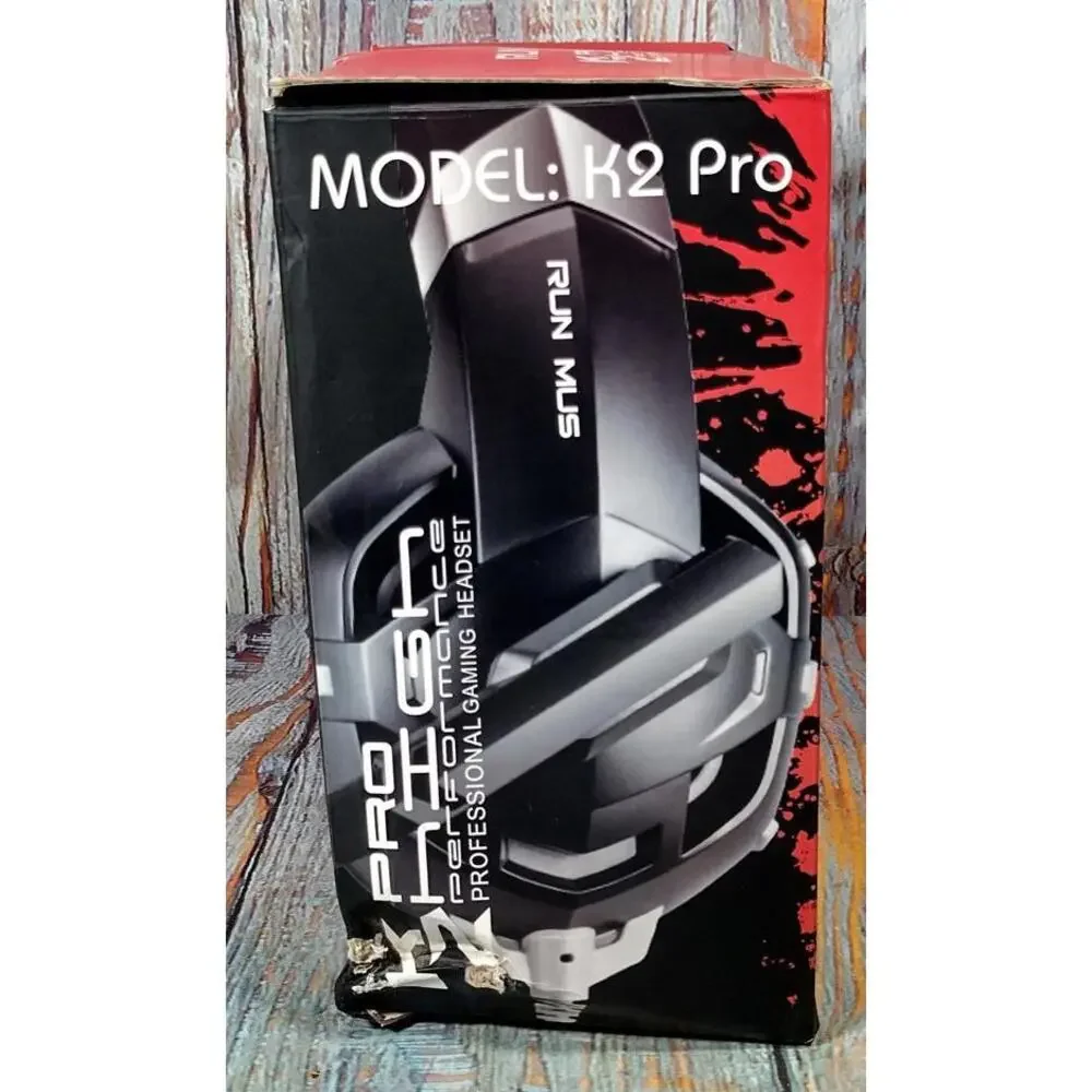 RUN MUS K2 Pro‎ Professional Gaming Headset